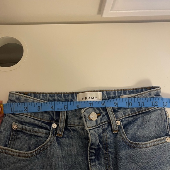 Frame Denim the arrow blue flare jeans 24 - Picture 5 of 9